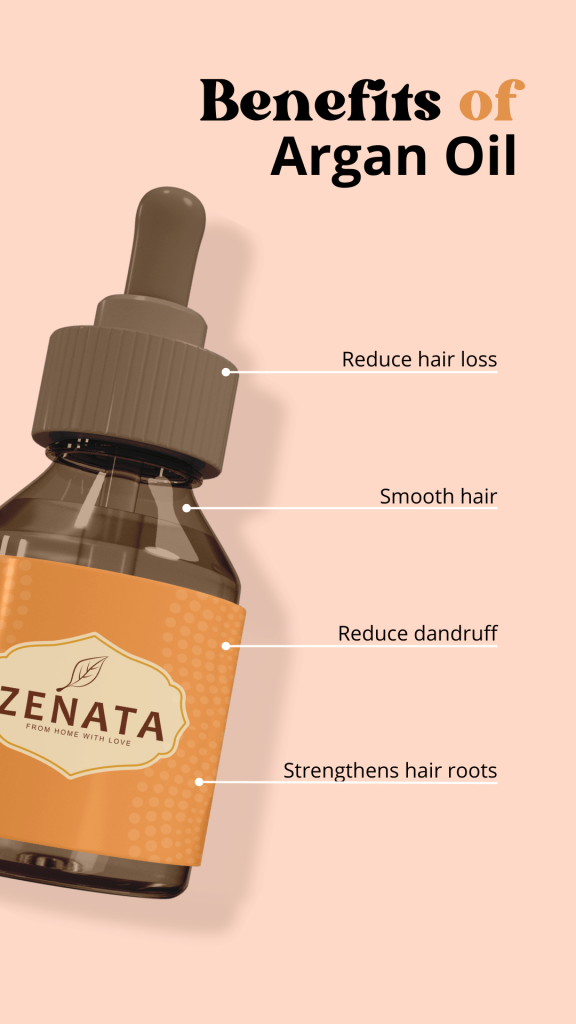 Moroccan Argan Oil - often referred to as 'liquid gold,' offers numerous benefits for hair, thanks to its rich composition of vitamins, minerals, and antioxidants. Here are some of the key benefits of argan oil for hair